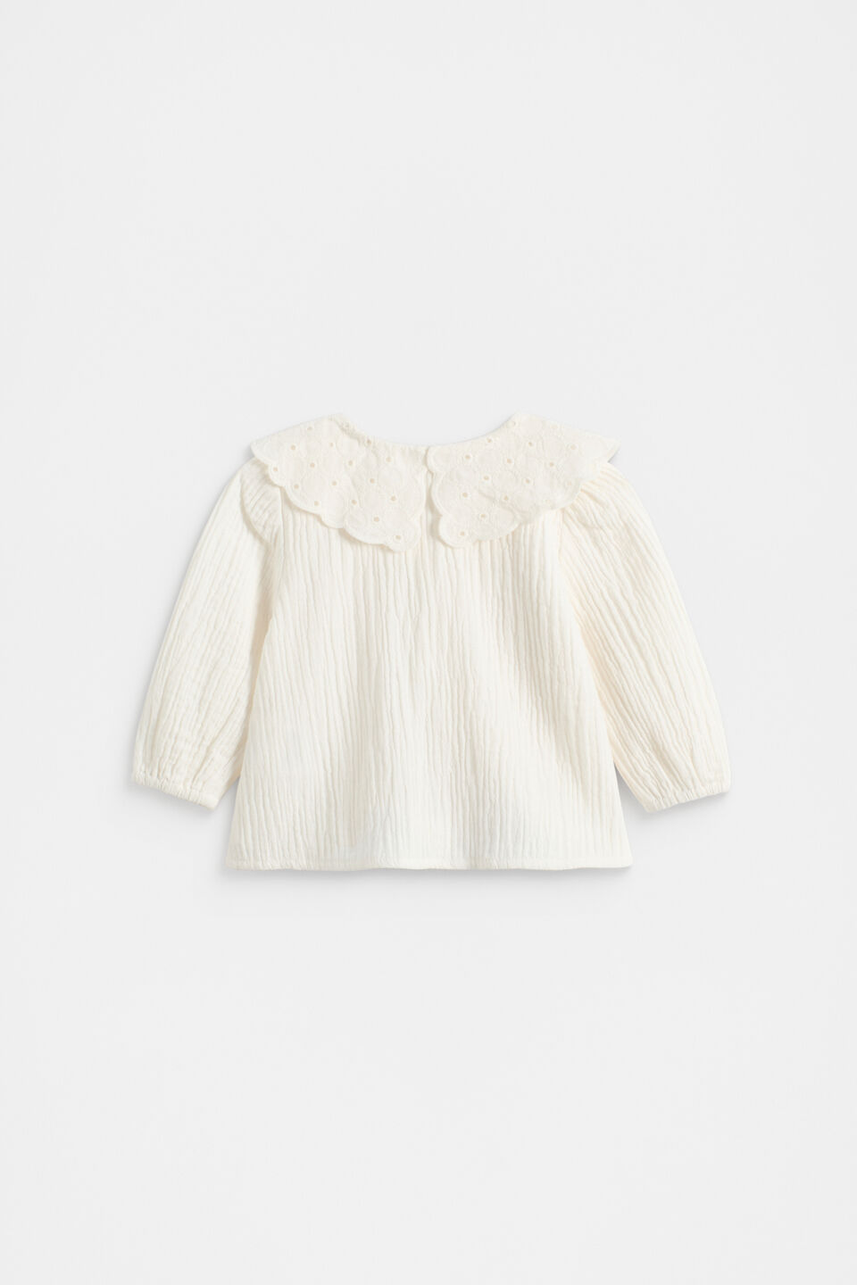 Broderie Shirt  Milk