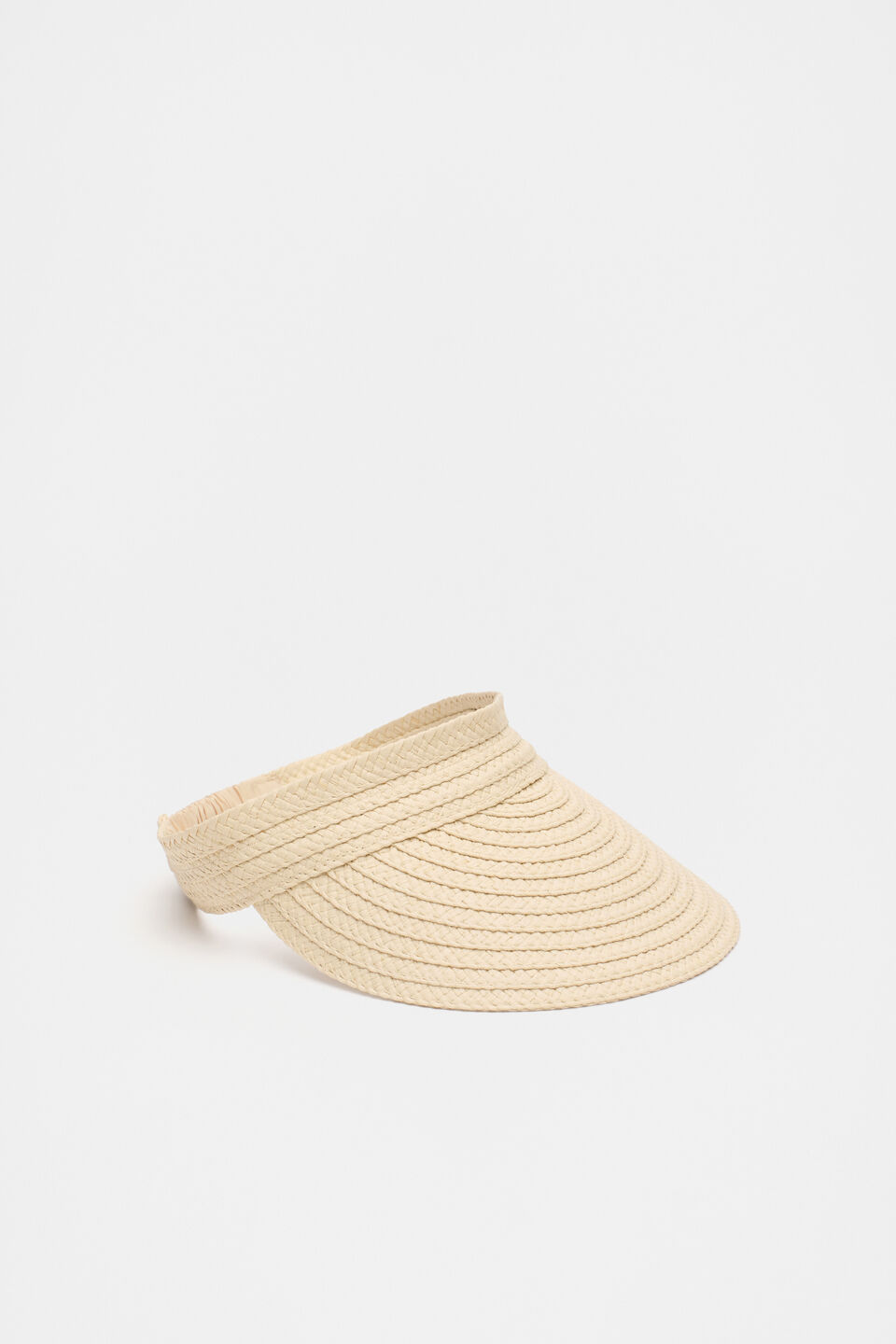 Woven Wrap Visor  Natural