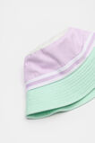 Colourblock Bucket Hat  Soft Lilac  hi-res