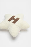 Star Initial Cushion  H  hi-res