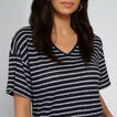 Pleat Sleeve Tee    hi-res