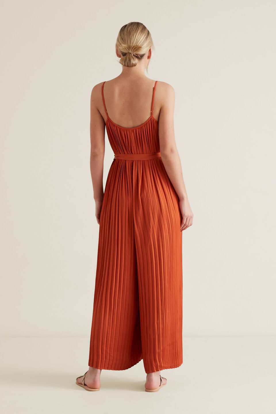 Pleated Jumpsuit  