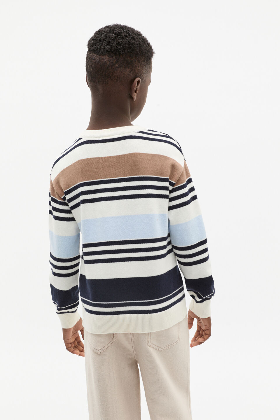 Stripe Crew Knit  Multi