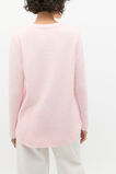Textured Long Sleeve Top  Rose Petal Twist  hi-res