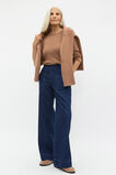 Australian Merino Relaxed Top  Amaretto  hi-res