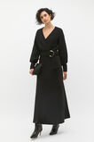 Lofty Wrap Buckle Knit  Black  hi-res