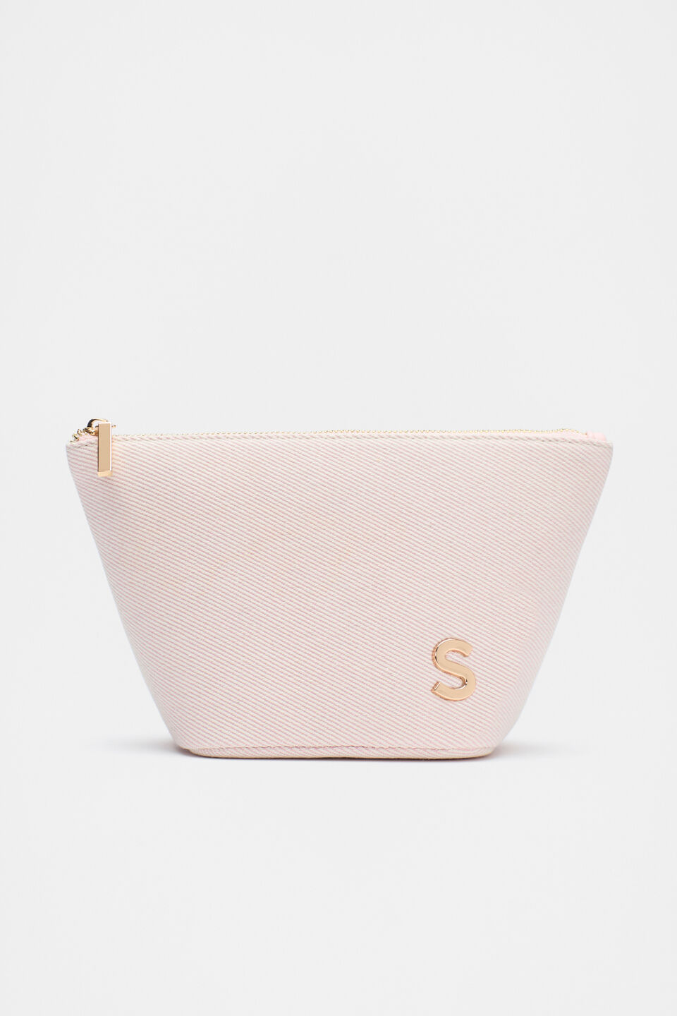 Initials Cos Bag Rose Petal  S