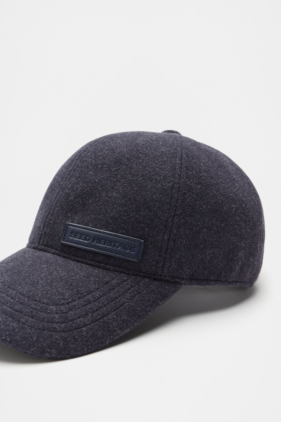 Felt Cap  Dark Blue
