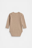 Hedgehog Bodysuit  Nutmeg Marle  hi-res
