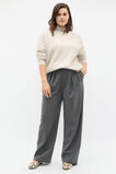 Brushed Cashmere Roll Neck Knit  Oat Marle  hi-res