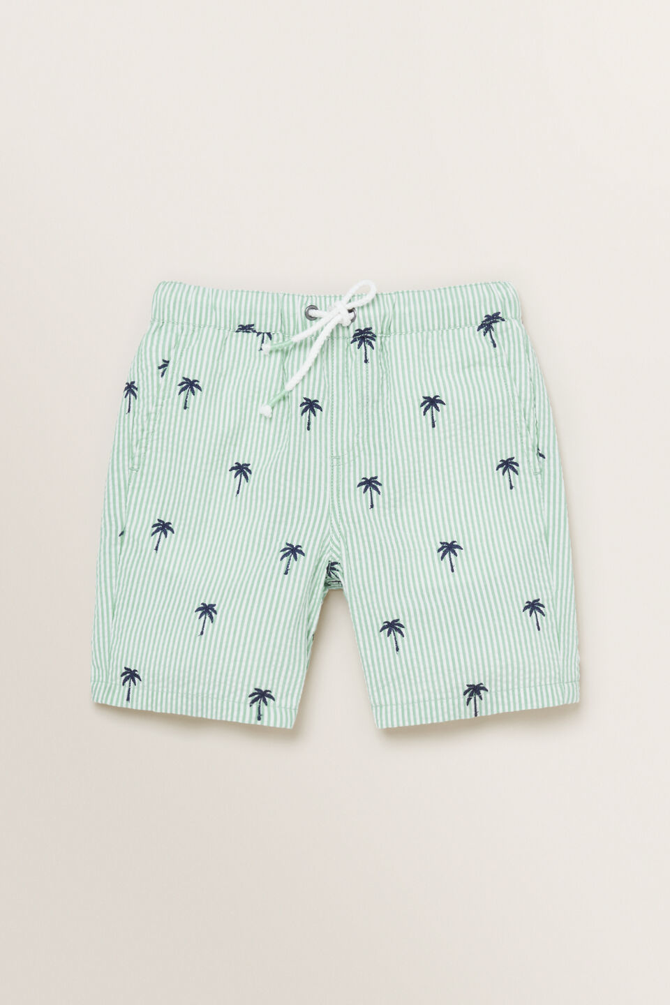 Seersucker Palm Short  