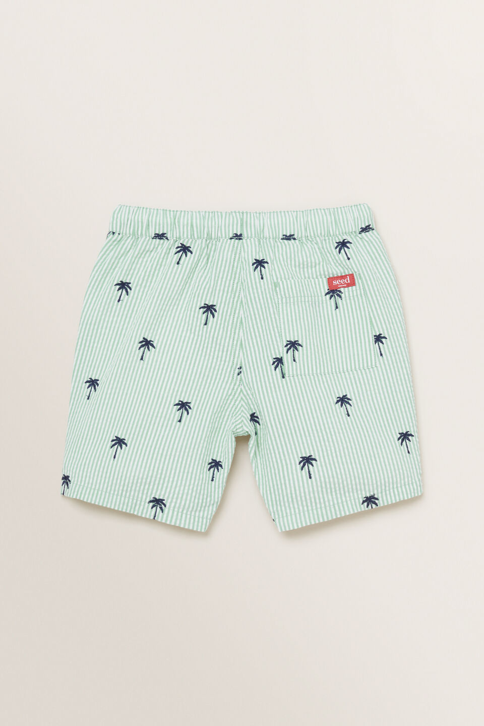 Seersucker Palm Short  