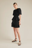 Shirred Mini Skirt    hi-res