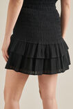 Shirred Mini Skirt    hi-res