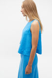 Core Linen Shell Top  Amalfi  hi-res