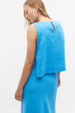 Core Linen Shell Top  Amalfi  hi-res