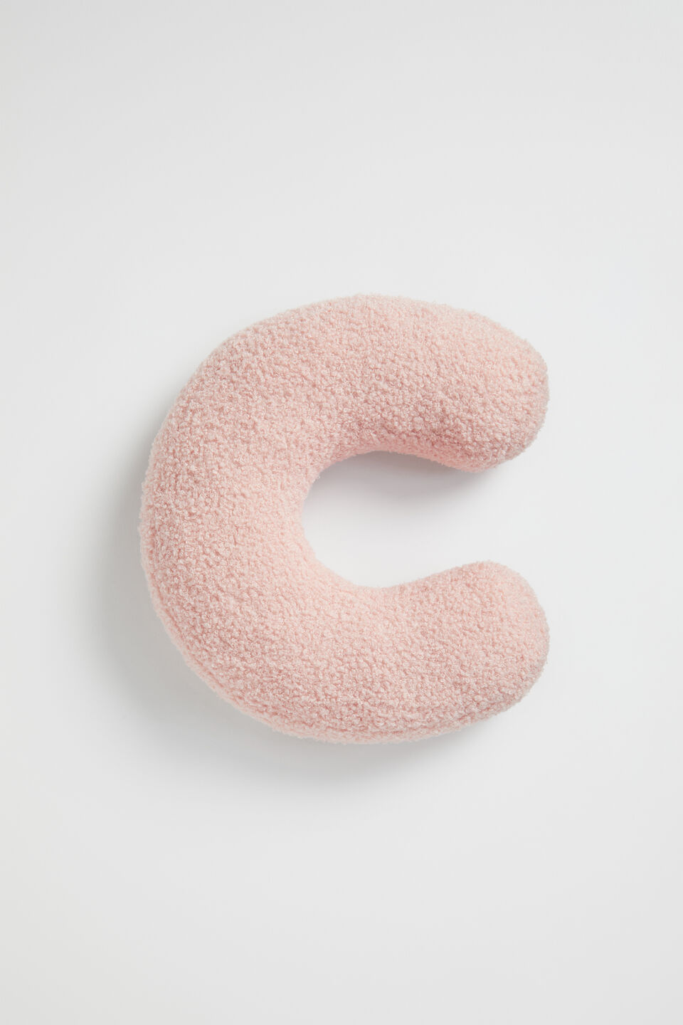 Teddy Initial Cushion Dusty Rose  C
