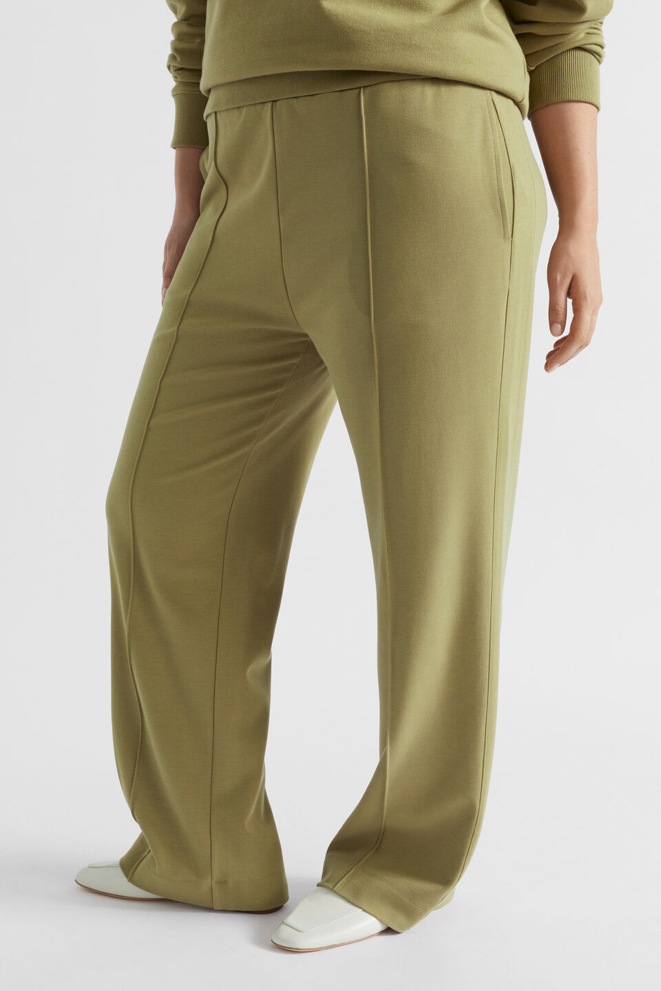 Double Knit Jogger  Pistachio