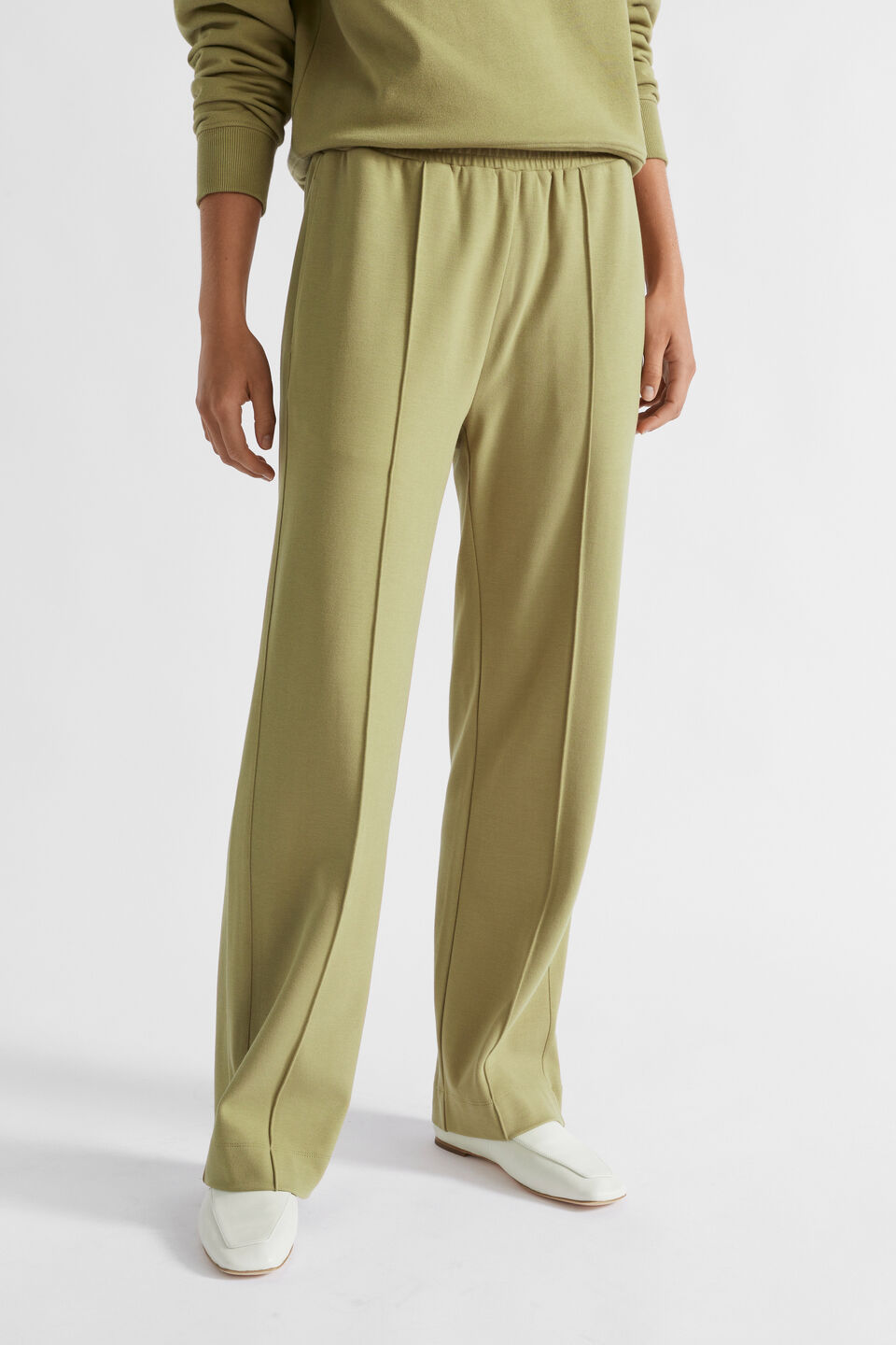 Double Knit Jogger  Pistachio
