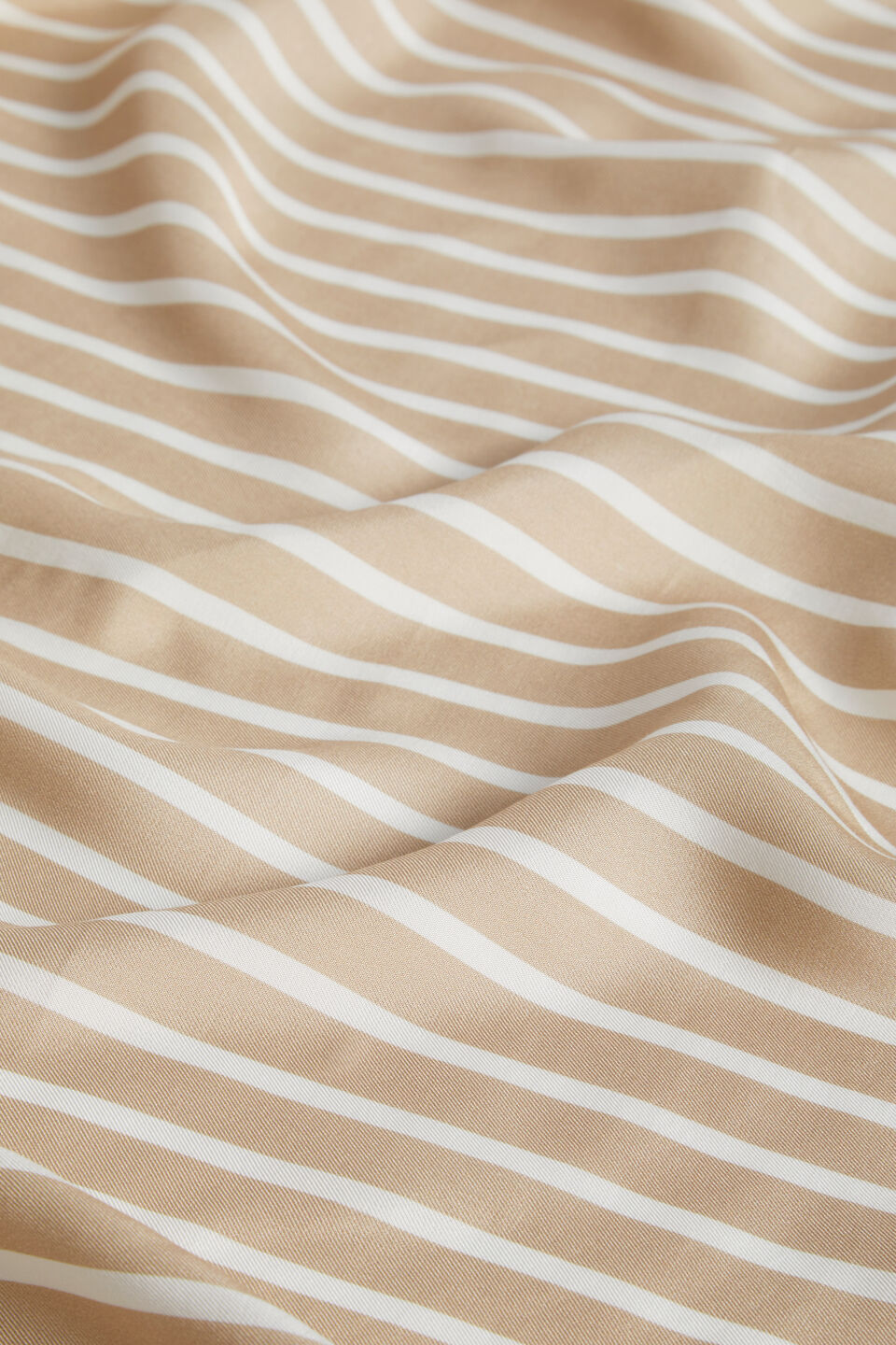 Print Square Scarf  Champagne Beige