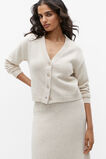 Speckle Knit Cardigan  Vanilla Cream Fleck  hi-res
