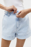 Denim Paperbag Short  Glacier Denim  hi-res