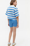 Polo Collar Tee  Electric Blue  hi-res
