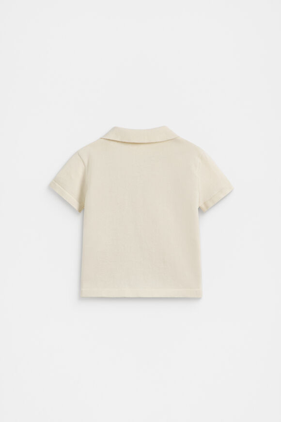 Knit Shirt  Milk  hi-res