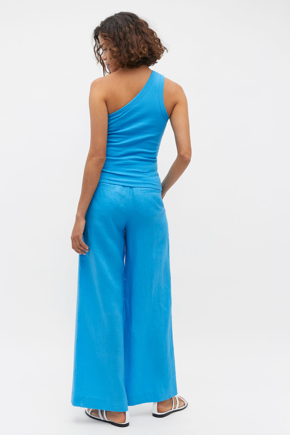One Shoulder Tank  Amalfi