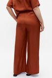 Textured Satin Pant  Russet  hi-res