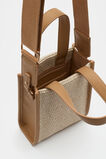 Woven Mini Crossbody Bag  Caramel  hi-res