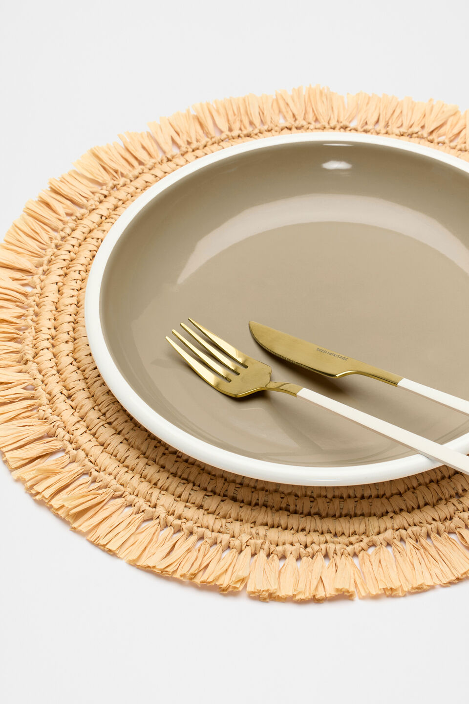 Lucia Woven Placemat  Natural