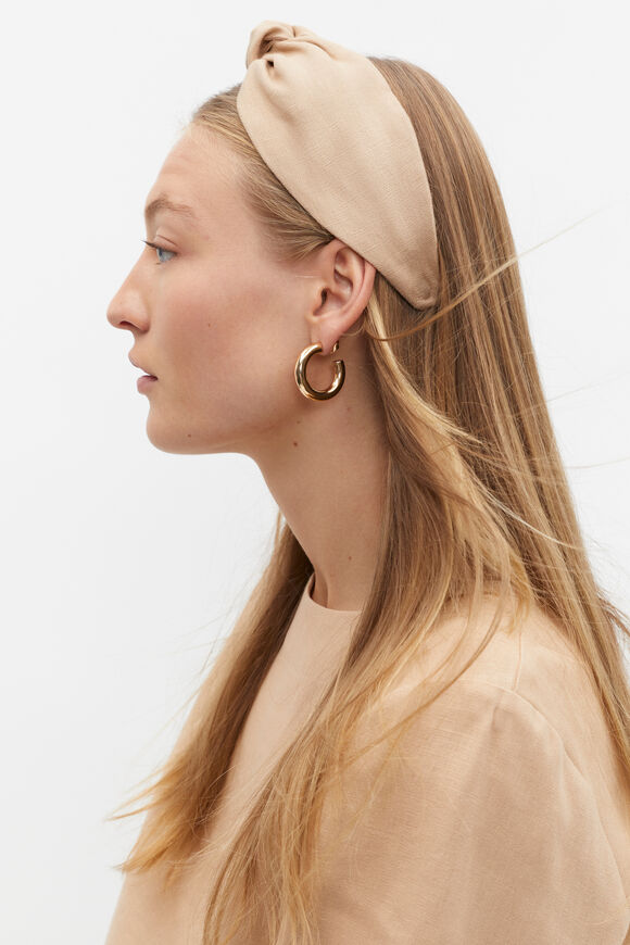 Linen Headband  Nougat  hi-res