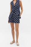 Linen Spot Short  Midnight Sky Spot  hi-res