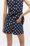 Linen Spot Short  Midnight Sky Spot  hi-res