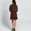 Shirred Floral Dress    hi-res