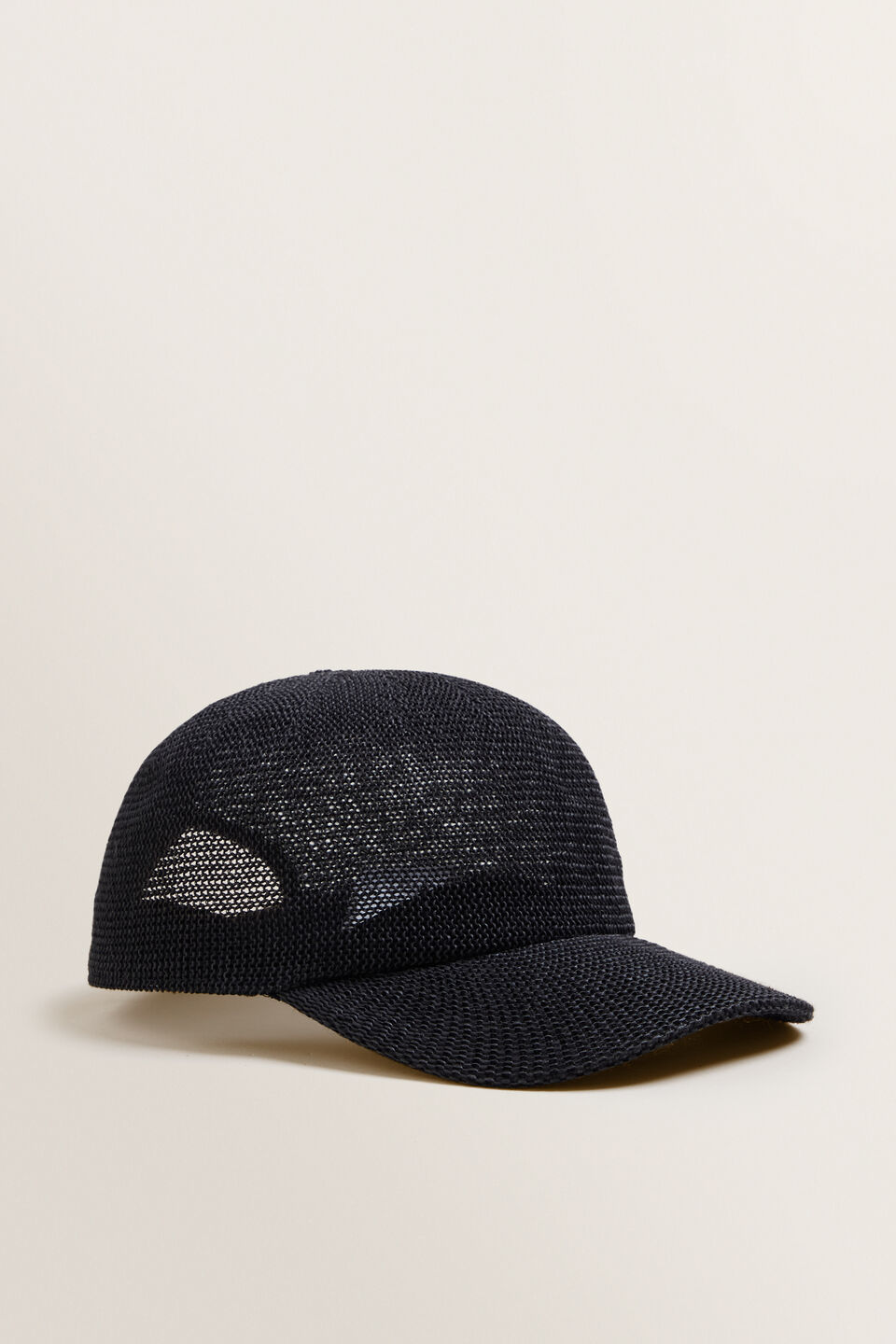 Woven Straw Cap  