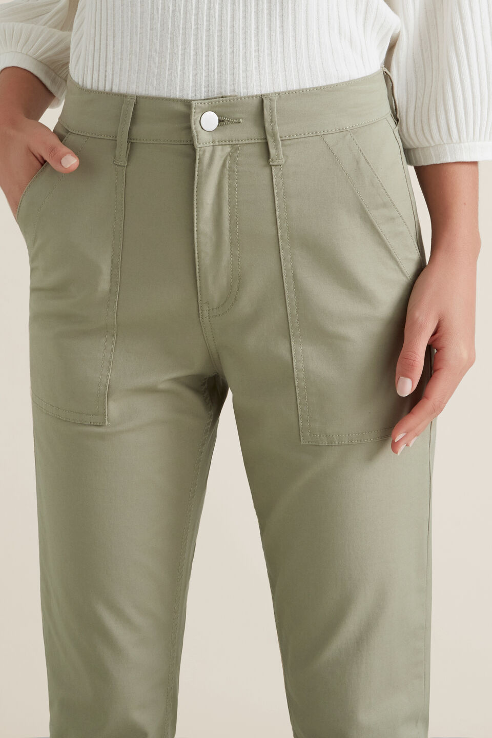 Soft Patch Pocket Pant  