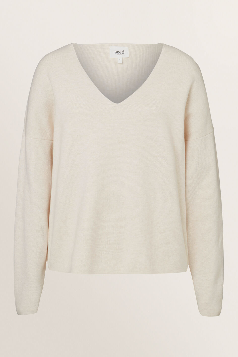 V Neck Essential Sweater  