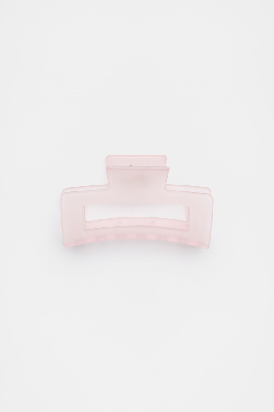 Rectangle Hair Claw  Rose Petal