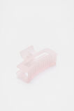 Rectangle Hair Claw  Rose Petal  hi-res