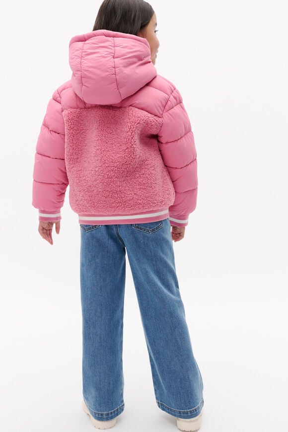 Essential Logo Jacket  Raspberry  hi-res