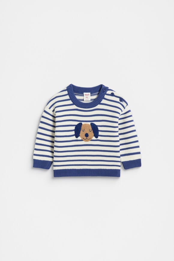 Sausage Dog Knit  Multi  hi-res