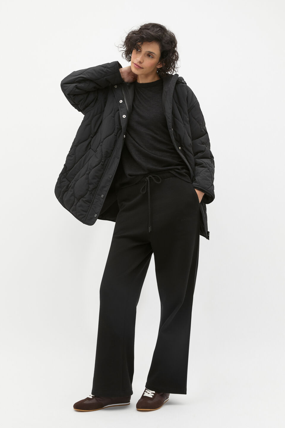 Supersoft Long Sleeve Top  Black