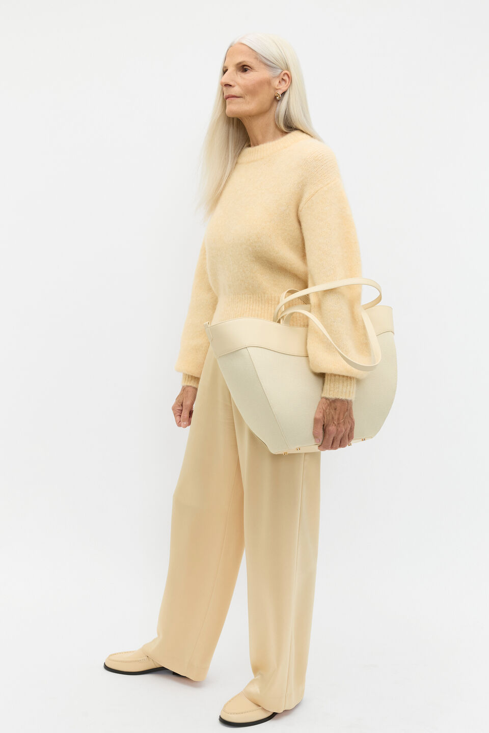 Lofty Crew Neck Knit  Marzipan Marle