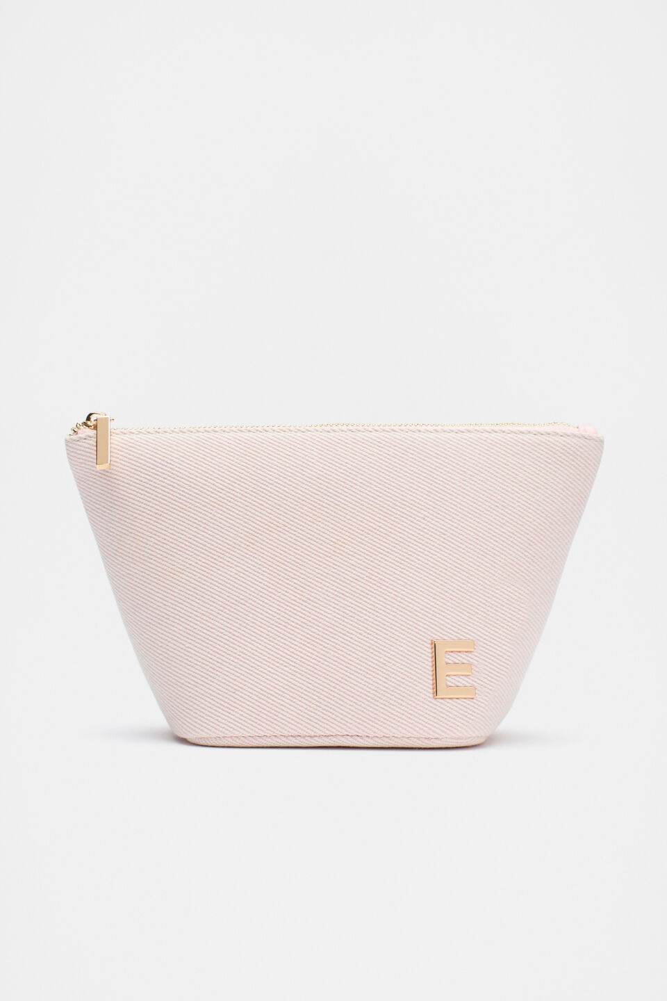 Initials Cos Bag Rose Petal  E