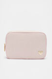 Initials Make Up Bag Rose Petal  Heart  hi-res