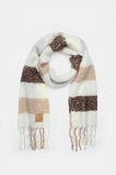Check Textured Scarf  Cookie Multi  hi-res