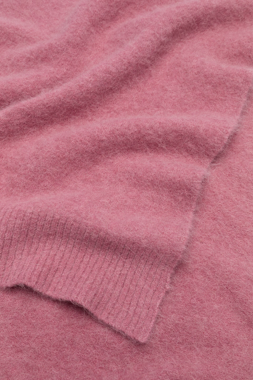 Fluffy Textured Scarf  Mauve