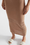Crochet Panelled Skirt  Barley  hi-res